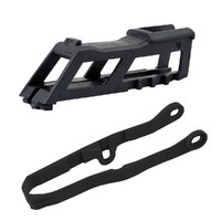 Z - POLISPORT CHAIN GUIDE & SLIDER KIT KAWASAKI - BLACK