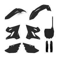 POLISPORT MX KIT YAM YZ125/250 21 - BLACK (INCL FORK GUARDS)