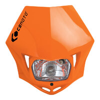 (NEW) CEMOTO HEADLIGHT X-FUSE ORANGE