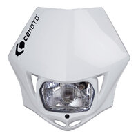 (NEW) CEMOTO HEADLIGHT X-FUSE WHITE