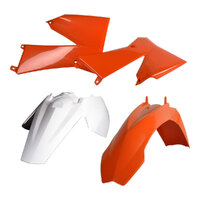 (NEW) CEMOTO KIT KTM 85 SX (06-12) ORANGE/WHITE