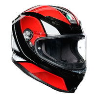 Z - AGV K6 - HYPHEN BLK/RED/WHT L (216301A2MY004009)