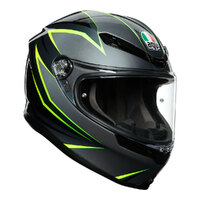 Z - AGV K6 FLASH GREY/BLACK/LIME S (216301A2MY011)