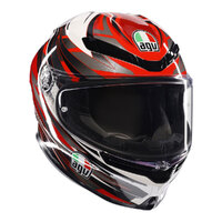 AGV K6S REEVAL WHITE RED GREY M