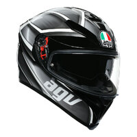 Z - AGV K5S TEMPEST BLACK/SILVER MS (210041A2MY051)