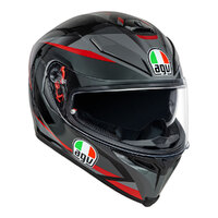 Z - AGV K5S PLASMA GREY/BLACK/RED S