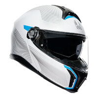 AGV TOURMODULAR FREQUENCY LIGHT GREY/BLUE M (211251E20Y006M)