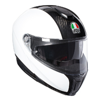 Z - AGV SPORTMODULAR - CARB/WHT  M ( 1201A4IY 004 007 )