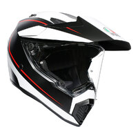 Z - AGV AX9 - PAC. R. MATT BLACK/WHITE/RED XS (7631A2LY003004)