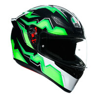 AGV K1S KRIPTON BLACK/GREEN S (2118394001007)