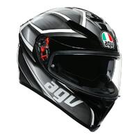 AGV K5S TEMPEST BLACK/SILVER