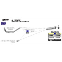 ARROW 71455MI [RAS]: LINK PIPE SST RE OEC - BMW    [3