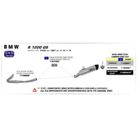 ARROW 71805PK [AOE]: MAXI R-TECH TITANIUM W CBN E/C - BMW      [3