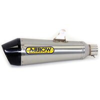 Arrow Silencer - X-Kone Nichrom Silver with Carbon End Cap Suzuki GSX-R 1000 (2017-)