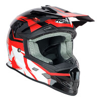 NITRO MX700 BLACK/RED/WHITE M