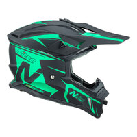 NITRO MX760 SATIN BLACK/TEAL XS