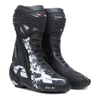 TCX RT-RACE BOOTS BLACK/ WHITE/ GREY