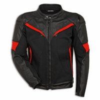 Ducati Men's Leather/Textile Jacket Fighter C2