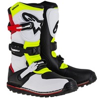 TECH T TRIALS | WHITE RED FLURO YELLOW (2351) / 10