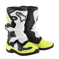 ALPINESTAR Tech 3S Kids Black White Fluro Yellow - Motocross Boot