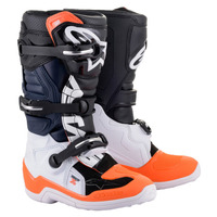 ALPINESTARS TECH 7S YTH - Black White Orange