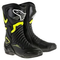 Alpinestars SMX-6 V2 Boots - Black/Fluro Yellow