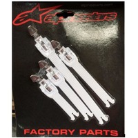 STRAP SET TECH 7 5 3 WHITE '14 | FITS TECH 7 5 3 1 WITH ALUMINIUM BRIDGE x4