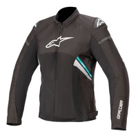 WOMENS T GP PLUS V3 AIR JKT | BLACK WHITE TEAL /62