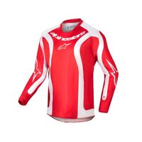 Alpinestars 2024 Youth Racer Lurv Jersey - Red/White - Youth MED 