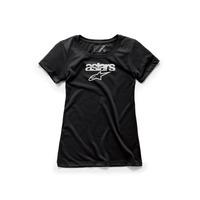 WOMENS HERITAGE BLAZE TEE | BLACK / XL