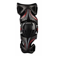 FLUID TECH LEFT KNEE BRACE | Anthracite Red White 58 S/M/L with spacers