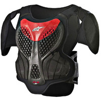 ALPINESTAR Yth A5 Body Armour Black Red - Motorcycle Armour