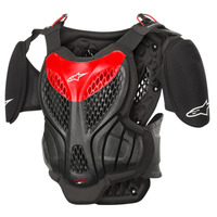 AlpineStars YTH A5 BODY ARMOUR | BLACK RED L/XL