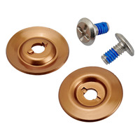 GRINGO S / LANE SPLITTER HARDWARE KIT - SILVER SCREW / BRONZE BASEPLATE