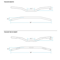 TRACKER 1 BAR | BLACK /LOW TBW W/INSERT