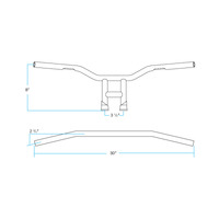 TYSON XL 8 BARS | CHROME SLOTTED