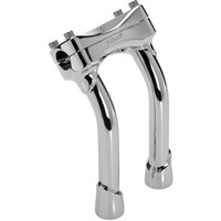 MURDOCK 8 PULLBACK RISERS | CHROME