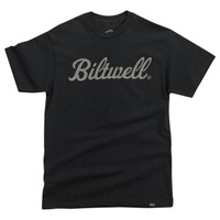 SCRIPT GREY TEE | BLACK LARGE