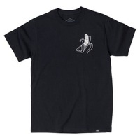 GO APE TEE BLACK SMALL