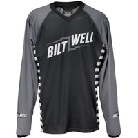 BOLTS MOTO JERSEY | BLACK / S