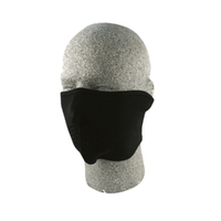 NEOPRENE FACE MASKS - BLACK HALF