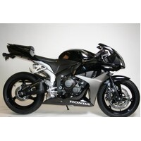 R&G AERO CRASH PROTECTORS BLACK HON CBR600RR '07-'08