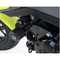 R&G AERO CRASH PROTECTORS BLACK HON MSX125 GROM