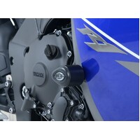 R&G AERO CRASH PROTECTORS BLACK NO-CUT YAM YZF-R1 '13-'14