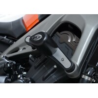 R&G AERO CRASH PROTECTORS BLACK YAM MT09 / TRACER / FZ-09 VARIOUS