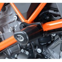 R&G AERO CRASH PROTECTORS BLACK TO/SET KTM 1290 SUPERDUKE '14