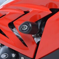 R&G AERO CRASH PROTECTORS BLACK BMW S1000RR '15