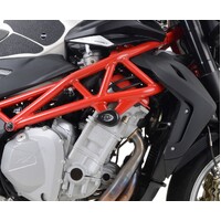 R&G AERO CRASH PROTECTORS BLACK MV AGUSTA BRUTALE 1090 '13-