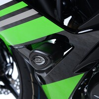 R&G AERO CRASH PROTECTORS BLACK KAW Z 650 / Ninja 650