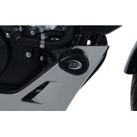 R&G AERO CRASH PROTECTORS BLACK Hon CB125R '18-